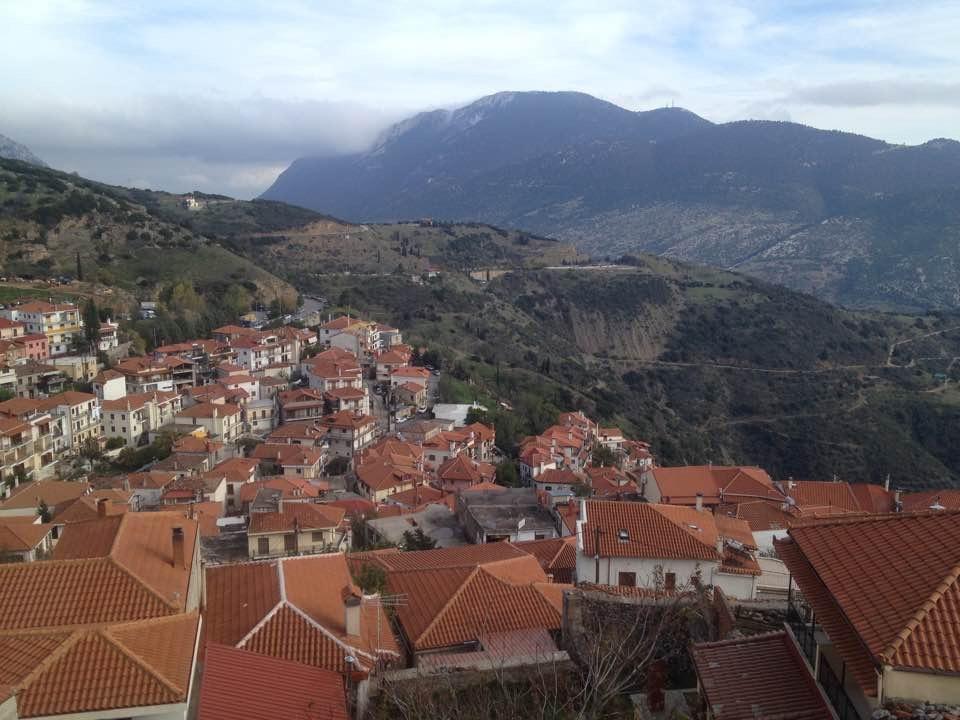 Katsarou Apartments Aráhova Kültér fotó