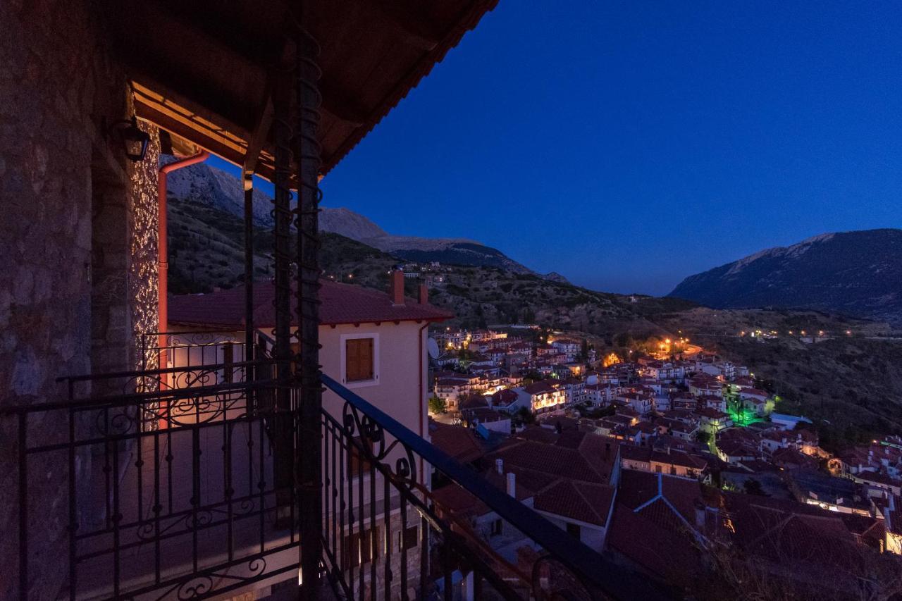 Katsarou Apartments Aráhova Kültér fotó