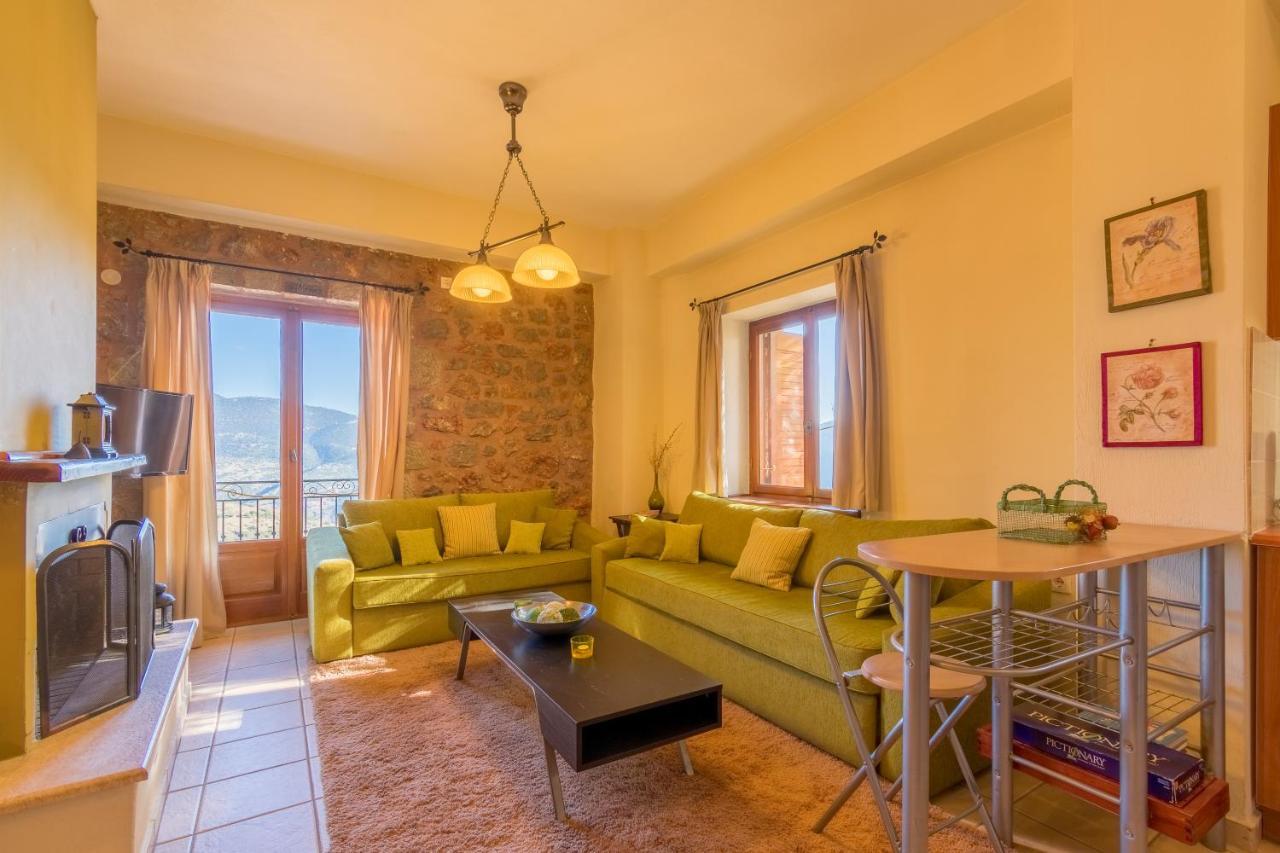 Katsarou Apartments Aráhova Kültér fotó