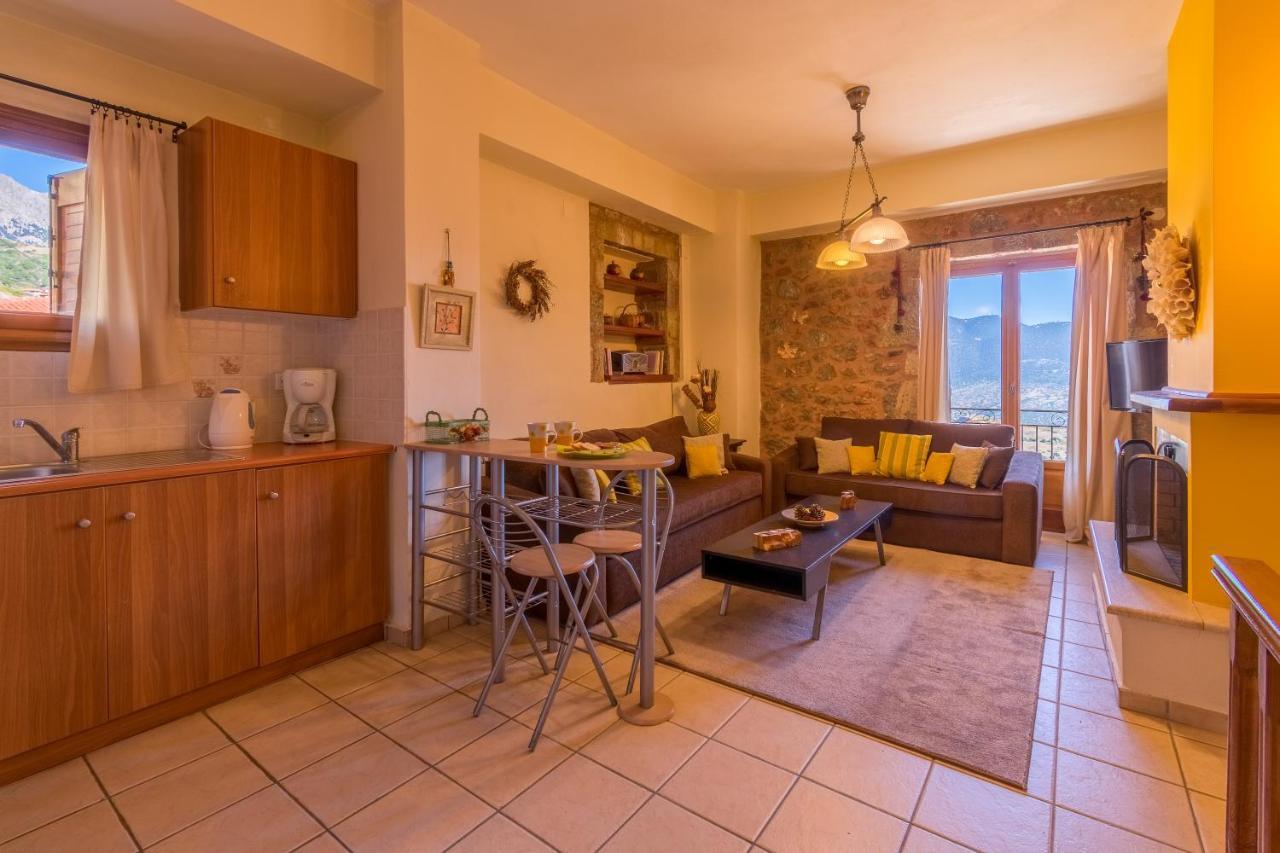 Katsarou Apartments Aráhova Kültér fotó